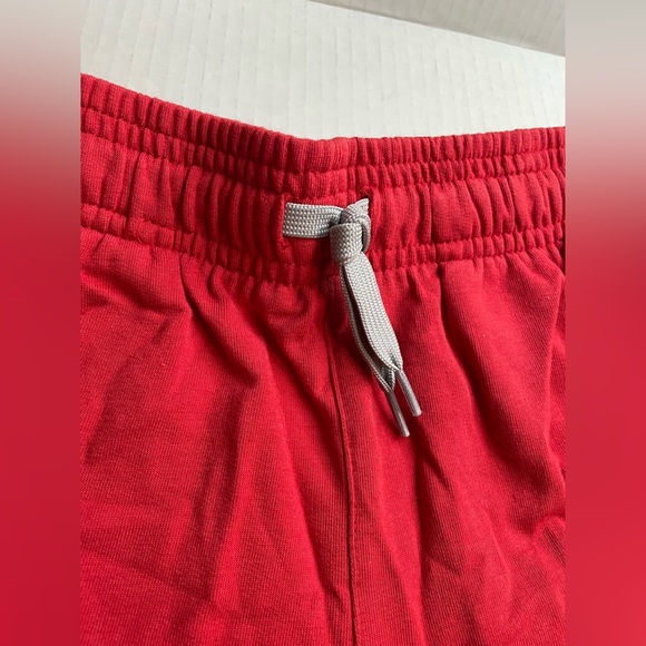 Boys All In Motion Red Shorts with Elastic Waistband and Pockets - Picture 2 of 8